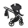 Junama S Class Black stroller canopy protecting baby from sun and wind