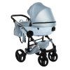 Junama S Class Blue luxury baby stroller main view with elegant blue design