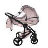 Junama S Class Pink stroller mosquito net protecting baby from insects