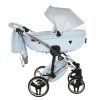 Junama Dolce Blue Silver stroller chassis with lightweight aluminium frame