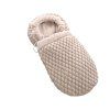 Junama College Beige stroller footmuff keeping the baby warm in colder weather