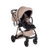 Junama Space V3 Beige front swivel wheels with lock system for better control