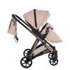 Junama Space V3 Beige stroller seat unit for toddlers with adjustable backrest