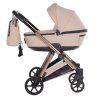 Junama Space V3 Beige stroller chassis with lightweight aluminium construction