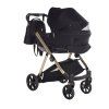 Junama Space V3 Black stroller chassis with lightweight aluminium construction