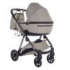 Junama Space V3 Green luxury stroller rear view showing durable chassis
