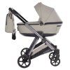 Junama Space V3 Green luxury baby stroller main view with elegant green design
