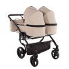 Junama Duo V3 Eco Beige luxury baby stroller main view with elegant beige design