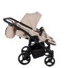 Junama Duo V3 Eco Beige stroller frame with solid construction