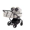 Junama Duo V3 Eco Grey luxury baby stroller main view with elegant grey design
