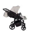 Junama Duo V3 Eco Grey stroller seat unit for toddlers with adjustable backrest