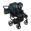 Junama Duo V3 Green stroller seat unit for toddlers with adjustable backrest