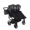 Junama Duo V3 Grey stroller leg cover keeping baby warm in colder weather