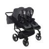 Junama Duo V3 Grey stroller seat unit for toddlers with adjustable backrest