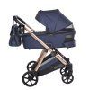 Junama Ellegante Blue stroller chassis with lightweight aluminium construction