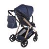 Junama Ellegante Blue stroller shopping basket for everyday baby essentials