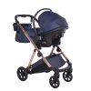 Junama Ellegante Blue stroller car seat back view