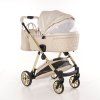 Junama Ellegante Lame Beige stroller chassis with lightweight aluminium construction