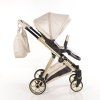 Junama Ellegante Lame Beige stroller seat unit for toddlers with adjustable backrest