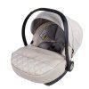 Junama Ellegante Lame Beige stroller car seat side view