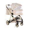 Junama Ellegante Lame Beige stroller wheels designed for smooth and stable ride