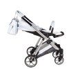 Junama Ellegante Light Blue stroller configured as practical travel system