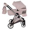 Junama Ellegante Pink stroller chassis with lightweight aluminium construction