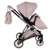 Junama Ellegante Pink stroller seat unit for toddlers with adjustable backrest