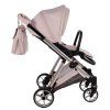 Junama Ellegante Pink sport seat rear view with ventilation panel