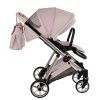 Junama Ellegante Pink sport seat side view with adjustable recline