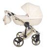 Junama Muffy Cream stroller chassis with lightweight aluminium construction