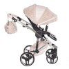 Junama Muffy Rose front swivel wheels with lock system for better control