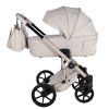 Junama Termo Ellegante Beige luxury baby stroller main view with elegant beige design