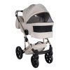 Junama Termo Ellegante Beige front swivel wheels with lock system for better control