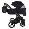 Junama Termo Ellegante Black stroller chassis with lightweight aluminium construction