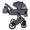 Junama Termo Ellegante Grey stroller wheels designed for smooth and stable ride