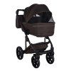 Junama Termo Ellegante Chocolate front swivel wheels with lock system for better control