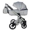 Junama Termo Ellegante Sage luxury baby stroller main view with elegant sage design