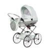 Junama Hand Craft Glitter Mini Mint luxury baby stroller main view with elegant mint design