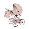 Junama Bonbon Mini Pink luxury baby stroller main view with elegant pink design