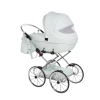 Junama Bonbon Mini Mint baby stroller rear view showing durable construction