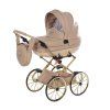 Junama Candy Mini Beige luxury baby stroller main view with elegant beige design