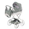 Junama Lulla Mini Green luxury baby stroller main view with elegant green design