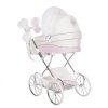 Junama Lulla Mini White luxury baby stroller main view with elegant white design