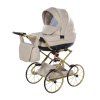 Junama Heart Mini Classic Beige luxury baby stroller main view with elegant beige design