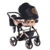 Reversible stroller seat configuration of Junama Hand Craft Copper