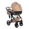 Gel wheels of Junama Hand Craft Caramel stroller