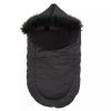 Kunert Brav Duo Black twin stroller sleeping bag accessory for warmth and comfort in cold weather