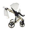 Gel wheels of Junama Hand Craft White stroller