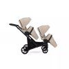 Kunert Brav Duo Cream twin stroller sport seat version for toddlers with comfortable seating